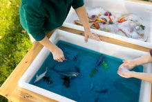 Load image into Gallery viewer, Extra Large 2 Bin Outdoor Sensory Table
