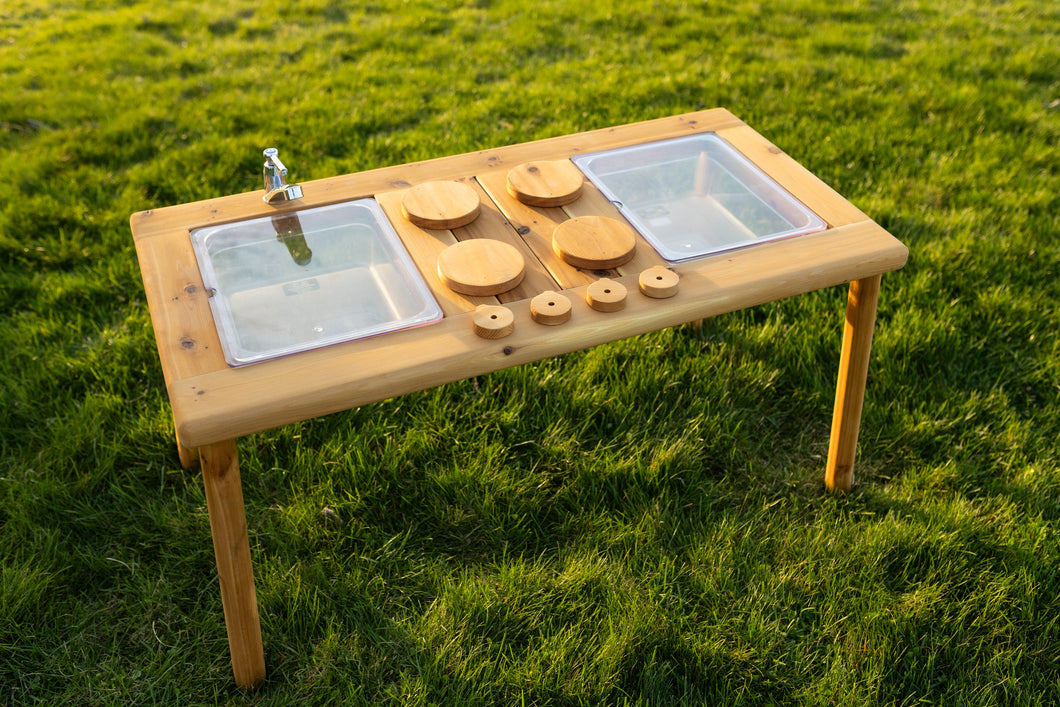 The Essential Dual Bin Mud Kitchen