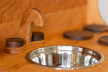 Load image into Gallery viewer, Cherry Hardwood Play Kitchen - Handmade in Canada
