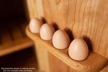 Load image into Gallery viewer, Cherry Hardwood Play Fridge - Handmade in Canada
