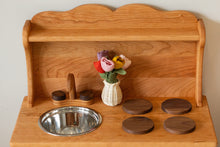 Load image into Gallery viewer, Cherry Hardwood Play Kitchen - Handmade in Canada
