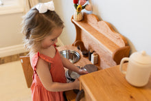 Load image into Gallery viewer, Cherry Hardwood Play Kitchen - Handmade in Canada
