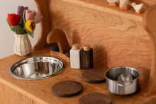Load image into Gallery viewer, Cherry Hardwood Play Kitchen - Handmade in Canada
