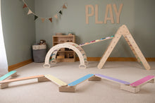 Load image into Gallery viewer, Pastel Wooden Balance Beams
